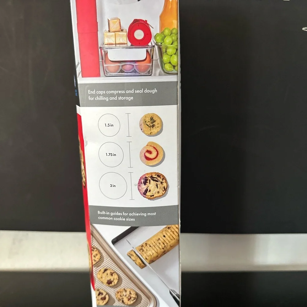 🆕OXO Slice and Bake Cookie Maker